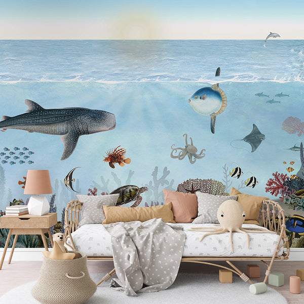 Ocean lookbook wall mural