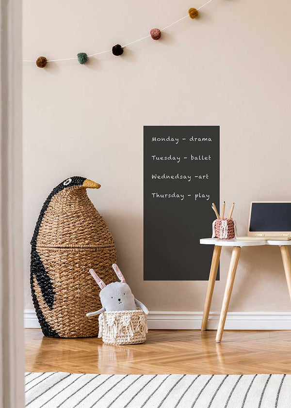 Rectangle notes chalkboard vinyl