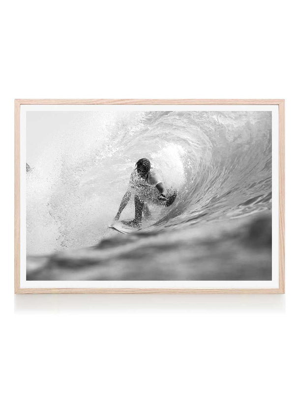 Catch the wave wall print