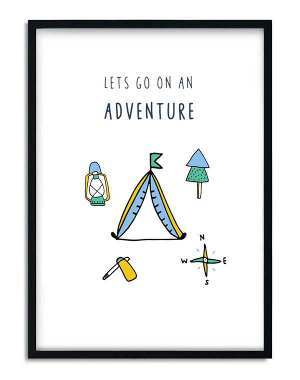 Image of an Adventure print for kids