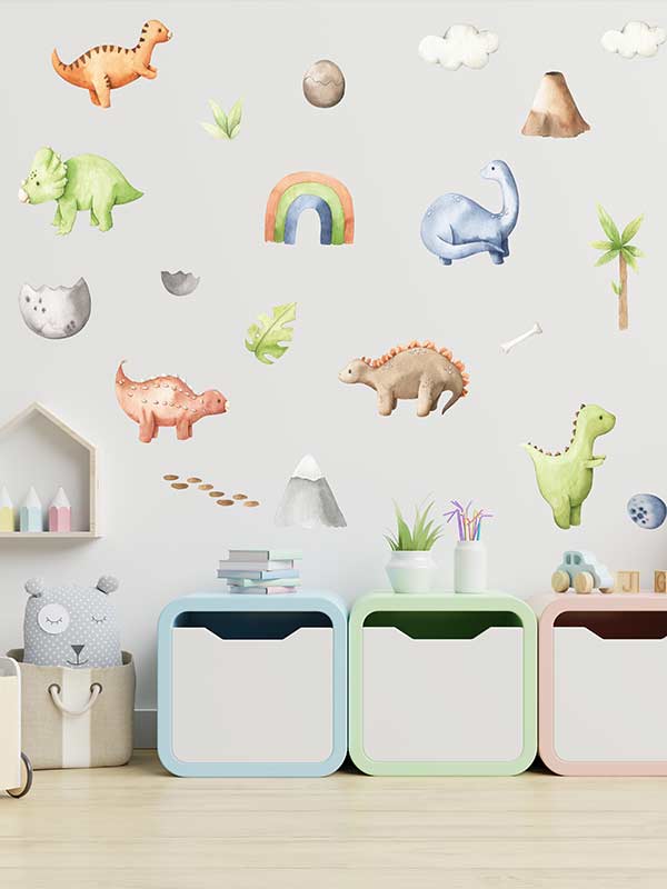 Dinosaur wall stickers