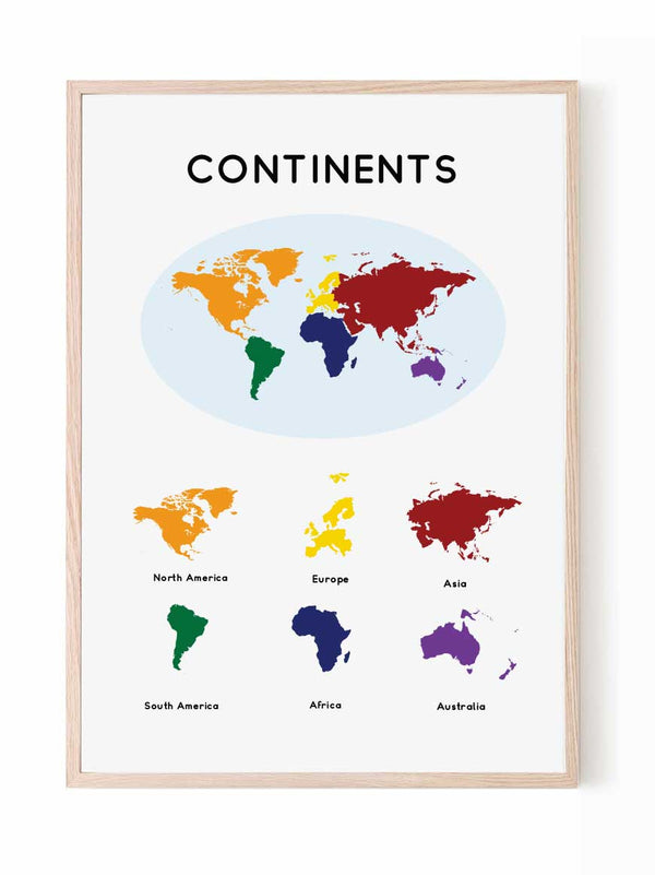 Continents poster