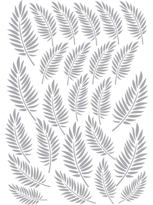 Fern wall decals