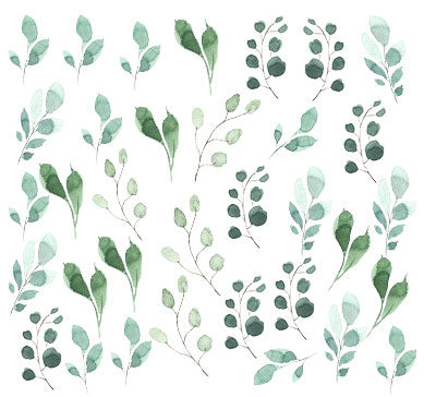 Green Leaves wall stickers