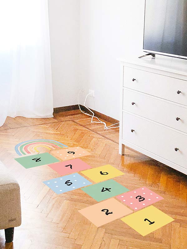 Hop Scotch Floor Decal