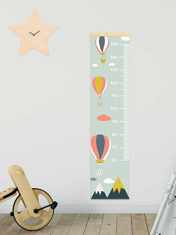 Balloon height chart