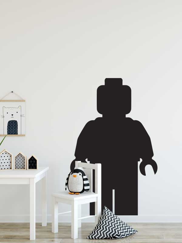 Lego Man chalkboard vinyl