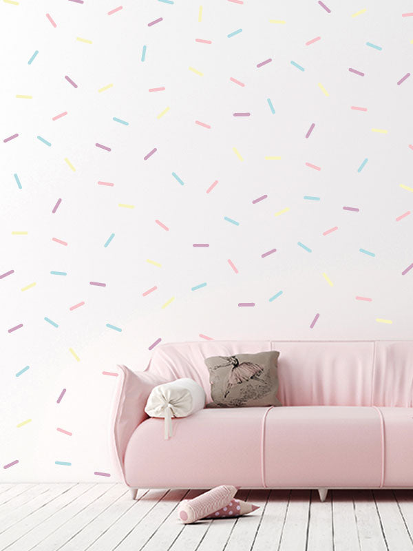 Sprinkles wall stickers