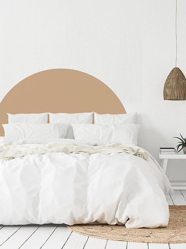 Headboard half circle