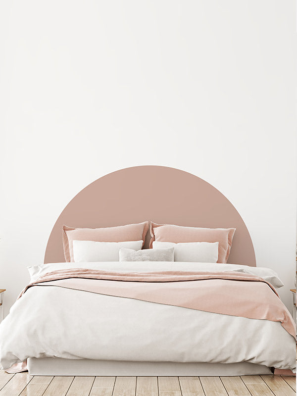 Headboard half circle